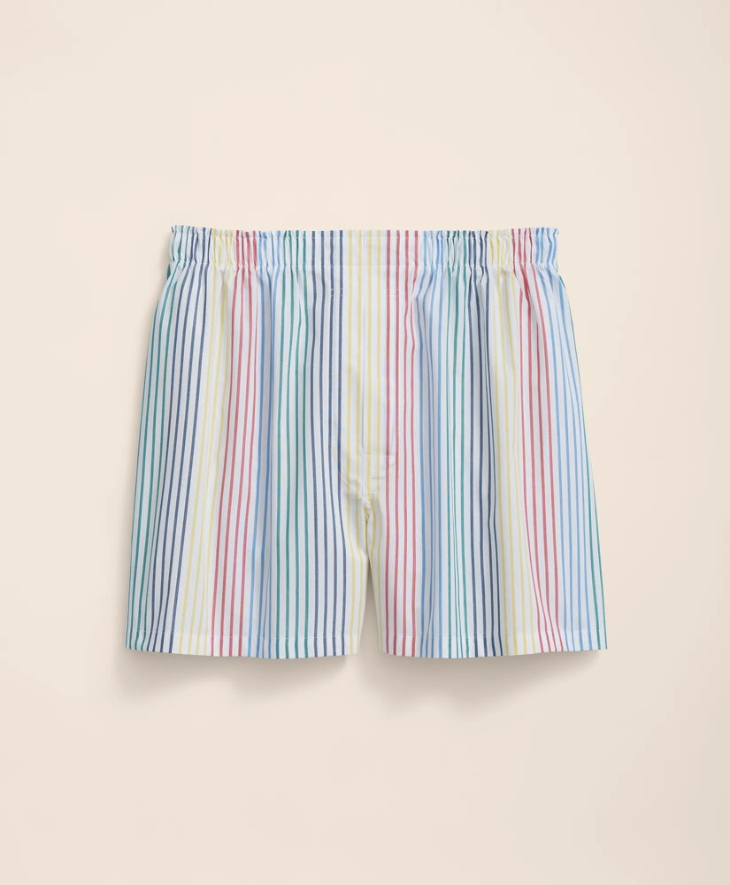 Cotton Broadcloth Archive Stripe Boxers