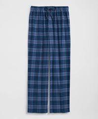 Cotton Flannel Plaid Lounge Pants