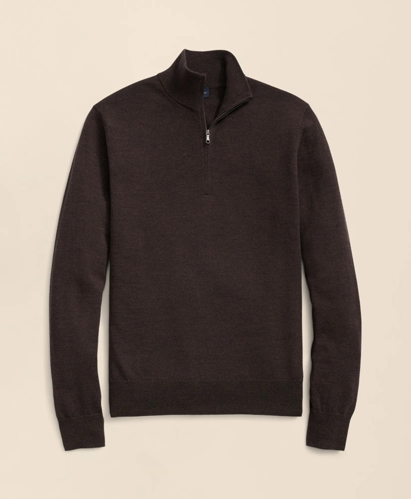 Ultimate Merino Wool Quarter-Zip Sweater