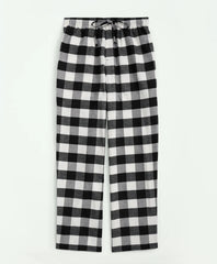 Cotton Flannel Buffalo Plaid Lounge Pants