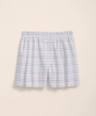 Cotton Broadcloth Tattersall Boxers