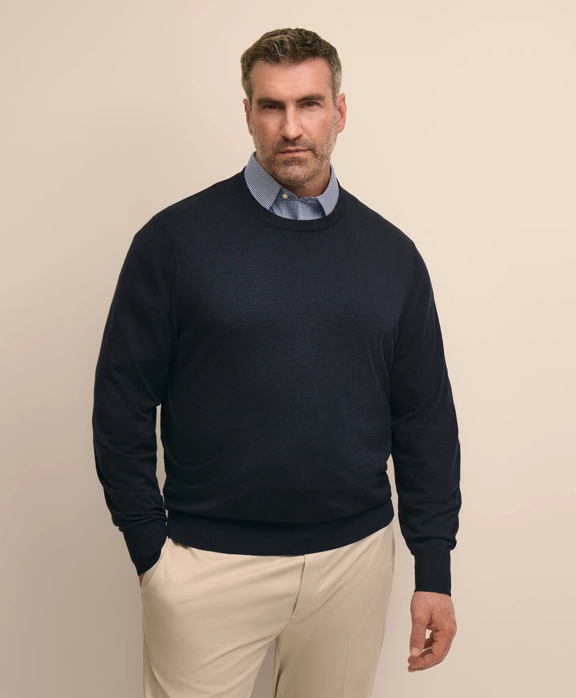 Big & Tall Ultimate Merino Wool Crewneck Sweater