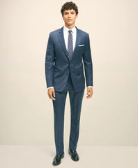 Classic Fit Wool Windowpane 1818 Suit